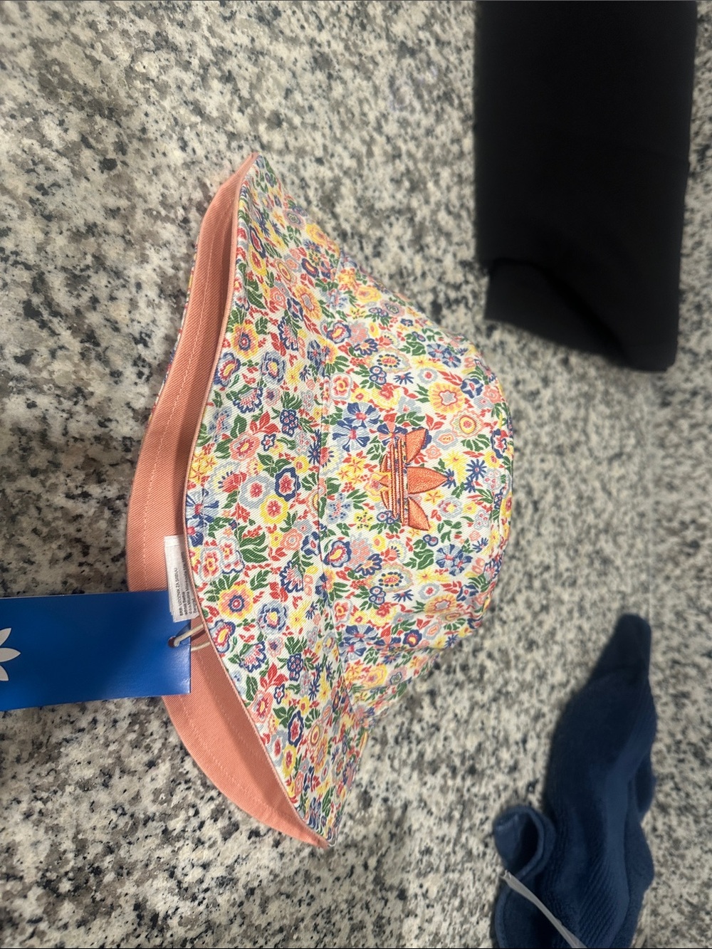 NWT Liberty Of London Floral Print Bucket Hat Adidas Originals Collab OSFY